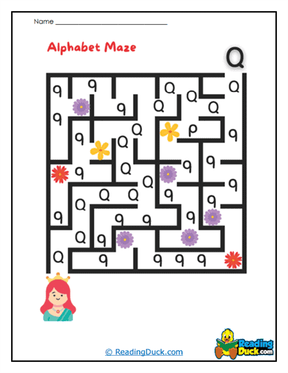Queen Q Quest Worksheet