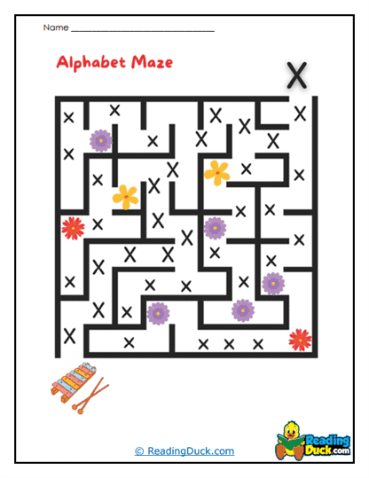 Xylophone X Trail Worksheet